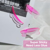 Permania Lash Lift Pads Self Adhesive Super Soft 10 Pcs Cute Lash Lift Rods Extreme Eyelash Curler