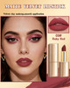 Ruby Red Matte Velvet Lipstick Long Lasting Waterproof Lip Gloss For Women