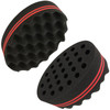 Hair Twist Sponge Double Sided Barber Tool For Afro Coils Dreads Curls And Waves Unisex Styling For Short Or Long Hair 1 Pack