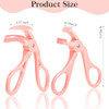 Lxuejie 2 Style Eyelash Curlers Plastic Eyelash Curler