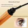 Waterproof Mascara With 2 Sided Brush Lengthening And Thickening Long Lasting Easy To Remove Precision Brush Black