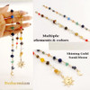 2Pcs Bohemian Hair Chain With Colorful Beads Charms And Tassels Clip In Braided Hair Jewelry For Women Weddingg Holiday Festival Dreadlock