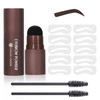 Young Vision Eyebrow Stamp Kit With 10 Eyebrow Stencils And 2 Brushes 03