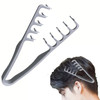 Texture Comb Voluminous Wide Toothed Hair Comb Ttravel Folding Design Wide And Fine Toothed Dual Purpose Set Men S And Women S Fluffy