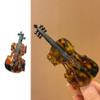 Funny Violin Hair Clip Novelty Music Acetate Claw Clips For Women