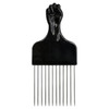 1X Hair Pick For Styling Women S And Men S Curly Hairs Hair Comb Metal Pick Comb Afro Picks Detangle Wig Braid Hairs Styling Combs Wide