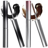 2Pcs Iron Wand Mascara 3D Curling Eyelash Iron Mascara Waterproof Mascaras Volume And Length Long Lasting Smudge Proof For Lengthening