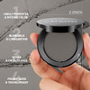 Cahoto Dark Gray Matte Eyeshadow Single Palette With Mirror