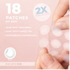 Microdart Pimple Patches Cystic Acne Patch Microneedle Pimple Patch For Face Dark Spots And Blind Pimples 18Ct