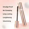 Black Mascara For Fuller Longer Voluminous Eyelashes Waterproof Long Lasting Smudge Proof No Clumping 1Pcs