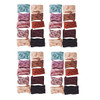 Lemeilleur 40 Pcs Wide Cotton Seamless Hair Ties Bands Headrope Ponytail Holders Thick Hair High Elastics For Thick Heavy And Curly Hair