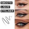 Decentness Liquid Eyeliner Eyeliner Pen With Ultra Fine Tip Waterproof Long Lasting Makeup Black 0.02 Fl Oz
