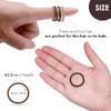 Small Hair Ties For Thin Hair Mini Ponytail Holders No Damage