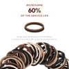 Small Hair Ties For Thin Hair Mini Ponytail Holders No Damage