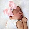 Nuosyi 2Pcs Newborn Baby Hat Infant Caps Boy Girl Toddler Hospital Hats Bow Double Layer Knit Beanie Cap With Headband For Photo Props Gifts