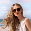 Canitor Sunglasses Headband For Women Wavy Thin Tortoise Shell Headbands Comfortable No Pressure Fashion Headbands Non Slip Headband For