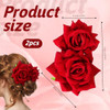 Ybeaty Rose Hair Clip Ros Comb Headwear Floral Brooche Headpiece Supply
