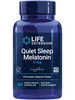 Life Extension Quiet Sleep Melatonin, 5 mg, Powerful Sleep Support, Healthy circadian Rhythms, Cellular Defense, Gluten-Free, Non-GMO, Vegetarian, 60