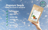 100 Percent Natural Sun Dried Papaya Seeds High Papain And Carpain Digestive Enzymes Content No Additives Vegan Laboratory Tested Gluten And