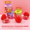 Mondsub Jelly Dough Blusher 02 Pinkish Soft Pudding Cream Blush Buildable And Blendable Flush Lightweight Vegan Formula For Cheeks And Eyes