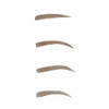 Revolution Brow Powder Stamp And Stencil Kit Brow Shaping Tool Dark Brown Includes Brow Stencils