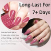 Novacharm Mauve Nail Polish 12Ml Rose Pink Quick Dry High Gloss Dark Pink All Seasons Nail Art Diy