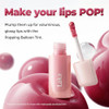 Laka Popping Balloon Lip Stain 4.5G 0.15Oz Glossy Plumping Lip Tint Moisturizing Non Sticky Texture For All Day Hydration Vegan K Beauty 507