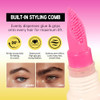 2 Pcs Clear Eyebrow Glue Powerful Instant Shaping Transparent Eyebrow Gel Long Lasting Maintenance And Lifting For 24 Hours Built In Styling
