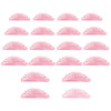 20 Pcs Lash Lift Pads Shields Self Sticky Lash Lift Rods Pad Soft Eyelash Perm Rod Air Bubble Silicone Light Weight Guard No Glue Reusable