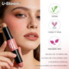 U Shinein Contour And Blush Stick 2 In 1Cheeks And Contour Stick Glow Sculpt