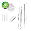 30 Plus 2 Pack Ingrown Toenail Correction Treatment Kit 30Pcs Ingrown Toenails Corrector Strips Brace Ingrown Toenail Pedicure Tool Toenail
