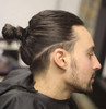 Large Braided Mens Hair Ties Black Pony Tails Holders For Women Guys