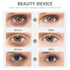 Exceart 6Pcs Eye Cream Applicators Face Eye Roller Massage Care Applicator Wand Stick Metal Cream Roller Wand