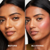 Saie Dew Liquid Blush For Cheeks Hydrating Cream Blush Stick With A Blendable Plus Buildable Formula Skincare Infused Dewy Cheek Tint For A