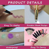 Metiplou Eyeshadow Stick Eye Shadow Pencil Eye Makeup Cream Shimmer Glitter Smooth Eye Shadow Sticks Nude Matte Korea Palette Primer Crayon