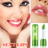 Fusang 3 Pack Aloe Vera Lipstick Magic Temperature Color Changing Lipstick Lip Gloss Long Lasting Nutritious Moisturizing Lip Balm