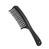 Vocoste Double Row Detangling Comb For Curly Hair Black