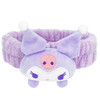 Kawaii Spa Headband For Washing Face Cute Purple For Make Up Washing Party Soft For Woman Girls