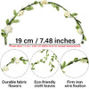 Awaytr 3Pcs Flower Crown Floral Wreath Fairy Headband For Women Girls