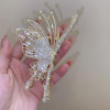 Butterfly Rhinestone Hair Claw Clips Large Hair Claw Nonslip Hair Barrettes Non Slip No Broken Strong Hold Hair Clamps Fashion Hair