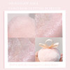 Highlighter Makeup Powder Body Glitter Face Highlighter Peach Shimmer Powder Ball Puff Multi Use Face Highlighter Diamond Shimmer Makeup