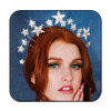 Fashey Star Headband Silver Halo Crown Stars Headpieces Hair Accessories For Women Silver