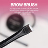 Queejoy 20G White Brow Mapping Paste With 2Pcs Eyebrow Brushes Set