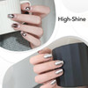 Gaoy Metallic Silver Gel Nail Polish Art Liner 8Ml 3D Mirror Chrome Effect