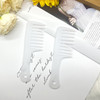 Mini Hair Combs 2 Pack Small Wide Tooth Comb Detangling Comb Hair Comb Brush For Women Portable Travel Shower Comb For Curly Long Wet Dry