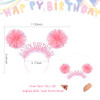 Cavetee Birthday Crown For Women Birthday Headband For Girls Birthday Girl Headband Birthday Crown Adult Woman Happy Birthday Headband For