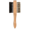 Grannaturals Small Double Sided Boar Bristle Hair Brush For Men Soft Plus Medium Hairbrush For 360 Waves Smoothing Fades Beards Barber Slick