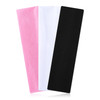 Mabor 3Pcs Headbands For Women Non Slip Elastic Sweat Hairbands Sports Aesthetic Hair Bands Soft Cloth Fabric Stretchy Headband For Workout