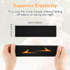 Mabor 3Pcs Headbands For Women Non Slip Elastic Sweat Hairbands Sports Aesthetic Hair Bands Soft Cloth Fabric Stretchy Headband For Workout