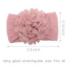 Kidocheese Flower Baby Girls Headbands Elastic Nylon Headbands Super Stretchy Hairbands Hair Accessories For Newborn Infant Toddler Kids